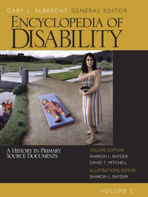 cover image of Encyclopedia of Disability